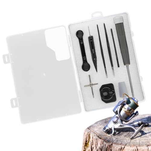 Kit entretien moulinet de pêche polyvalent avec clé de serrage pour une fluidité maximale