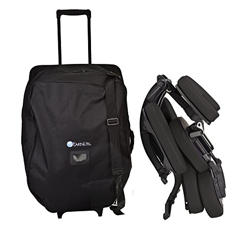 Image of EARTHLITE Portable Massage Chair AVILA II - Premium Folding Spa /Massage /Tattoo Chair incl. Rolling Carry Case
