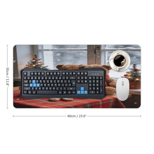 Christmas Joy Desk Pad de caucho 30x60cm impermeable miniatura 2