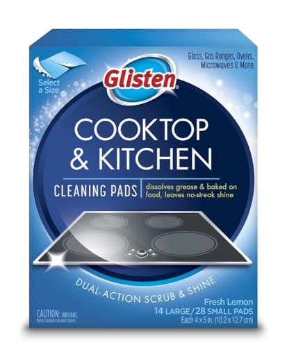 Glisten Cooktop and Kitchen Cleaning Pads — best oven cleaning products