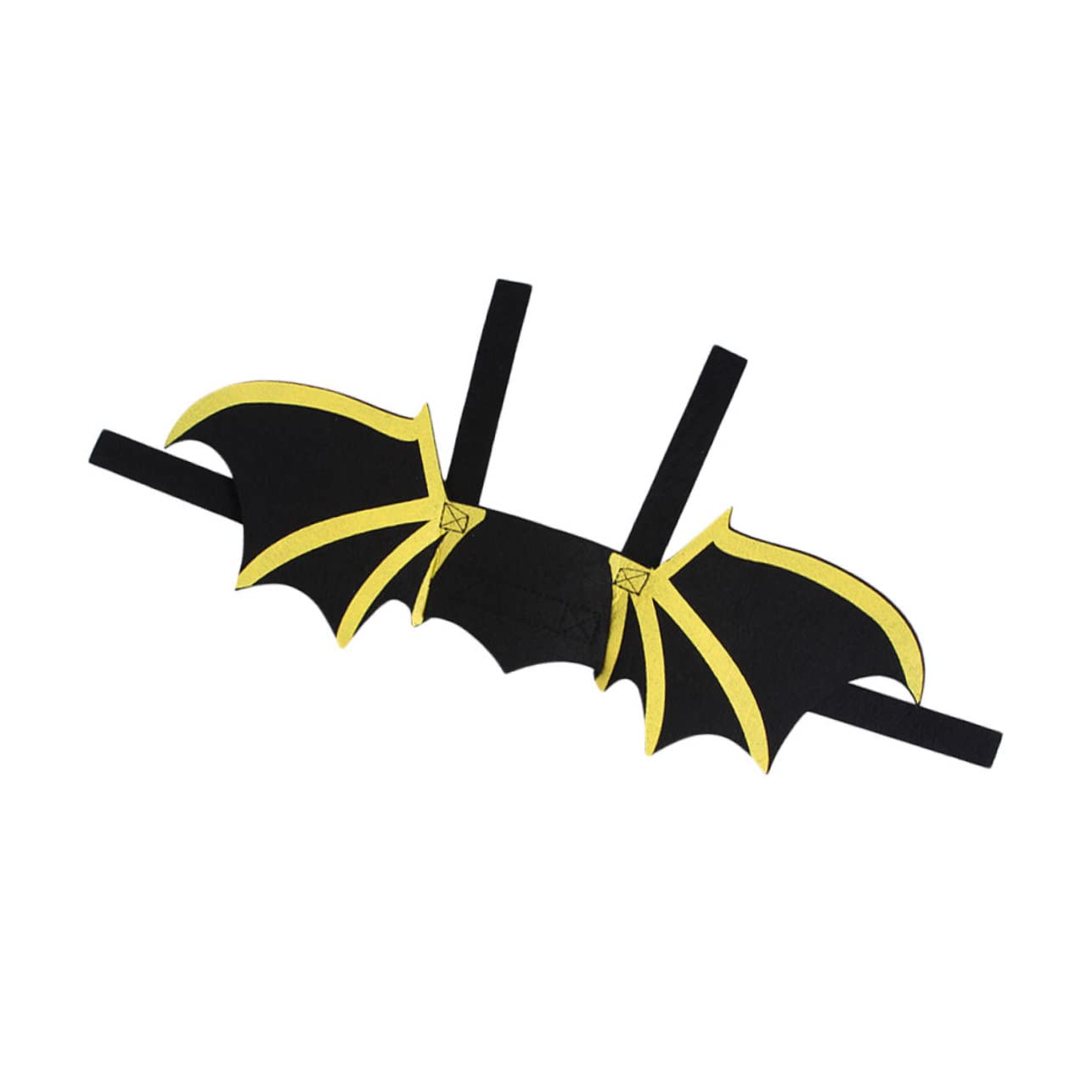 Kisangel 1Pc Pet Cat Dog Costume Bell Halloween Cat Bat Wings for Party Decoration
