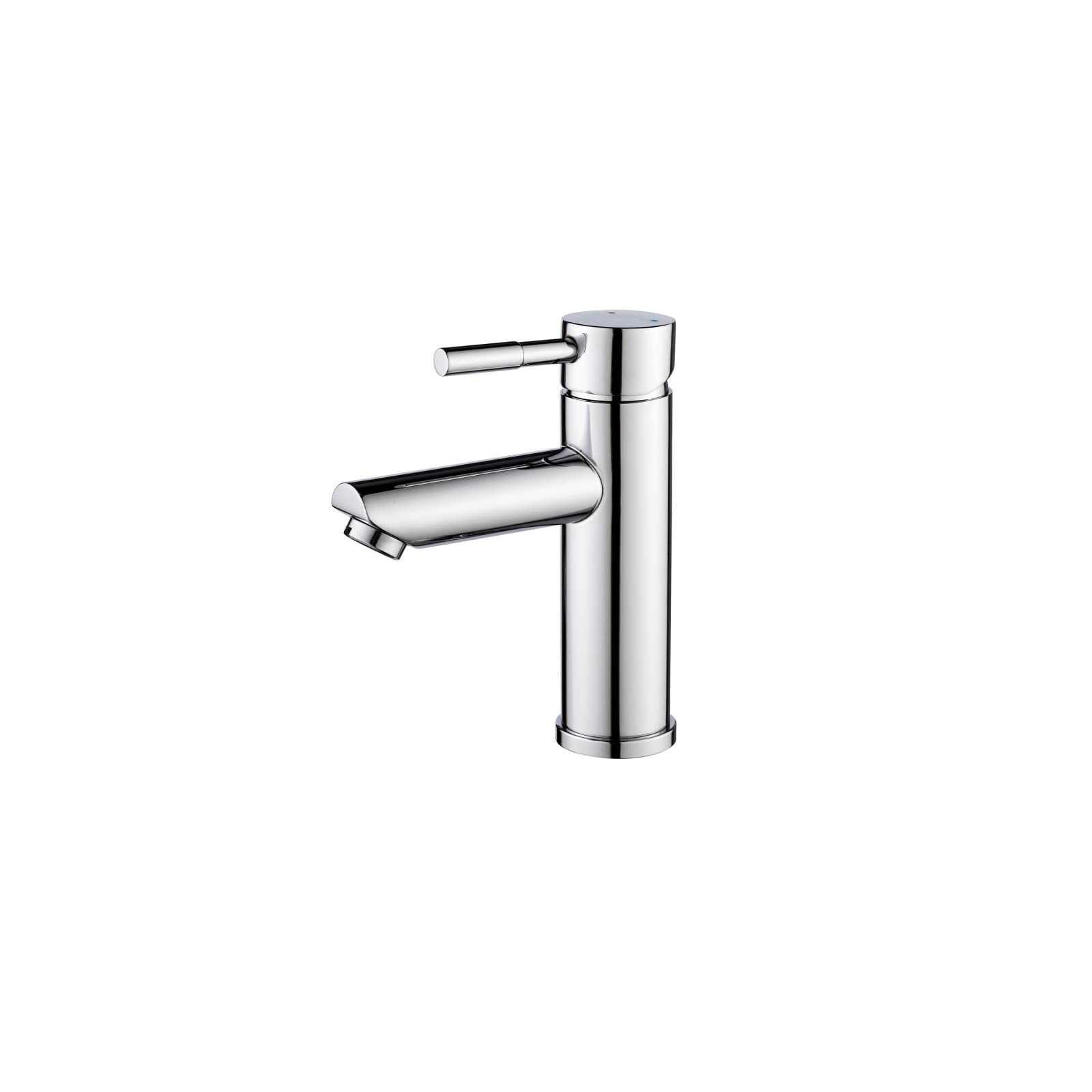 MOB-IN Meuble Simple Vasque Sorrento 80cm décor chêne et Robinet