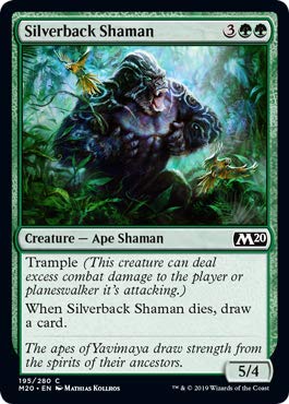 Magic The GatheringSilverback Shaman - Core Set 2020