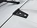 Hooke Road Black Hood Hinge Cover for 2007-2018 Jeep JK Wrangler & Unlimited - Pack of 2