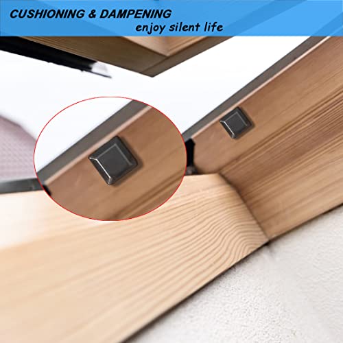 202 Pcs Combo Pack Clear Adhesive Bumper Pads, Round Spherical Square, Black, Self Adhesive Sound Dampening Transparent Rubber Feet Pads For Cabinet Doors Drawers Glass Tops Picture Frames Boards #TOP2