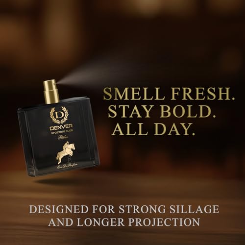 Image of DENVER Black Code & Champ Perfume For Men - 60ML Each, Pack Of 2| Long Lasting Perfume Body Scent For Men