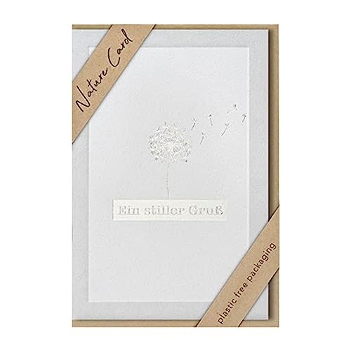 bsb - Trauerkarte mit liebevollem Pusteblumen Motiv - Nature Card - Trauerkarten - Beileidskarten mit Umschlag - Danksagungskarten Trauer - Karten zur Trauer 11,5 x 17 cm bsb - Trauerkarte mit liebevollem Pusteblumen Motiv - Nature Card - Trauerkarten - Beileidskarten mit Umschlag - Danksagungskarten Trauer - Karten zur Trauer 11,5 x 17 cm