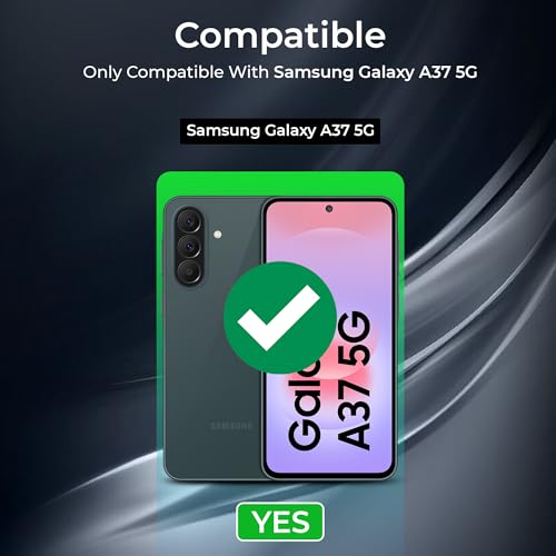 Image of A rtistque Clear Back Cover Case for Samsung Galaxy A37 5G | Compatible with Mag-Safe | Transparent Acrylic Armor | Shockproof TPU Protective Design | Samsung Galaxy A37 5G Back Cover - Transparent