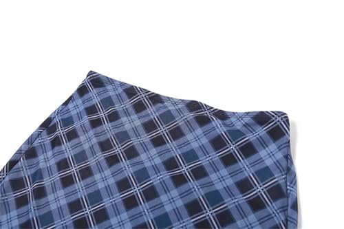 Women's Plaid Print Hip Skirt, Slim Pencil Preppy Style Slit Midi Skirt3