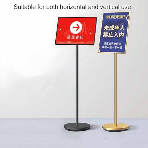 Soporte de póster resistente para acera y exhibición de suelo, soporte duradero para carteles y carteles de espuma
