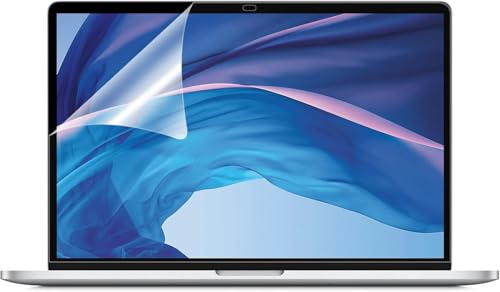 Image of 13 Inch MacBook Air M1 Chip /MacBook Pro 13 M1 M2 Chip, 9H Screen Film Guard for Mac Air 13 (2020-2018) / Mac Pro 13 (2022-2016), Glossy Clear