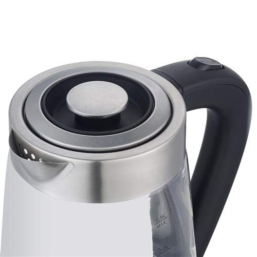 Hervidor eléctrico de vidrio 2.5L con apagado automático miniatura 6
