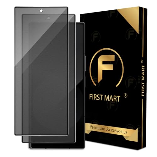 Image of FIRST MART Militry-Grade Matte-Privacy Tempered Glass for Samsung Galaxy Z Fold 6 (7.6 Inches) - Anti-Spy, Anti- Glare, Edge to Edge I Case Friendly, 9H Hardness, Bubble-Free | Anti-Peeping Protection, 2 Pack