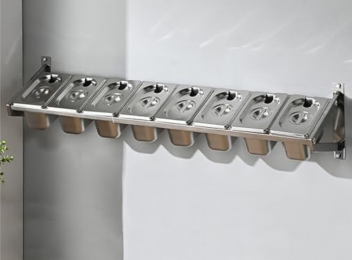 Caja de especias con tapa de acero inoxidable y cucharas para optimizar tu cocina 2