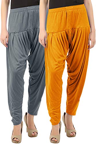 Image of Buy That Trendz Patiala Salwar for Women Relaxed Fit Viscose Patiyala Salwar Harem Bottom Pants