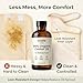 Eden Labs Castor Oil Pack Kit Bundle – Adjustable Reusable Castor Oil Pack Wrap with Organic Castor Oil, Less Mess Leak-Resistant Cotton Design for Abdomen, Waist & Neck, Glass Bottle (1 Pack)