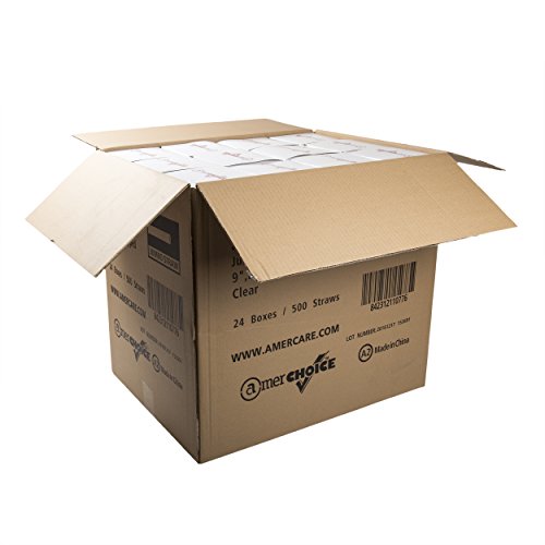 AmerCare Pitillos Jumbo de Papel Transparente 9 pulg x12000 miniatura 5