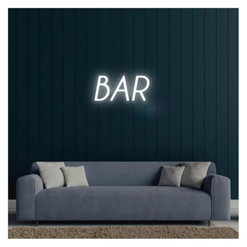 Lampe néon décorative applique murale pour bar et salon moderne