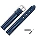 Produktbild MARBURGER Uhrenarmband 18mm Leder Blau XL - Werkzeug Montage Set 6831850000120