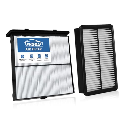 RVgolf Engine+Cabin Air Filters Fit 2019-2026 Mazda 3 2019-2026 CX-30 CX30 2023-2026 CX-50 CX50 (CX-50 Not For Hybrid) AC Filter for Automotive Replacement Accessories BDTS61J6X PAH9-13-3A0A