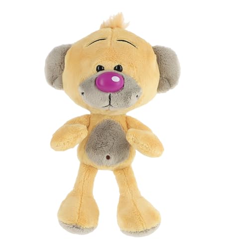 Diddl Plüschtier Pimboli 20 cm – Schmusetuch Bär Vintage 90er Jahre – Plüschtier verantwortungsvoll und weich – niedliche Geschenkidee für Kinder und Nostalgischer Fan