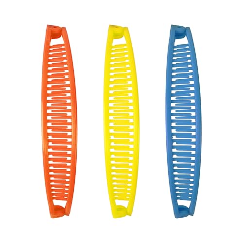 Set de 3 Peines Banana Clips Multicolor miniatura 1