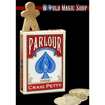 Parlour by Craig Petty coffret de magie avec cartes et DVD de démonstration