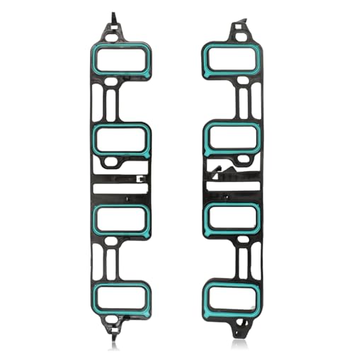 Image of 6.0L Intake Manifold Gasket Set, Compatible with 2007-2016 Silverado Express Sierra Escalade, 6.0 6.2L Engine, Replace# MS25702VR MS19598 MS97126