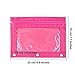 Boao 24 Pcs Pencil Pouch for 3 Rings Binder Pencil Bags Bulk with Zipper Colorful Case Stationery Bag with Clear Window for Office Supplies