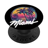 Photo Gallery miami retro anni ottanta anni 80 & 90s beach style design retro popsockets popgrip intercambiabile Photo Gallery miami retro anni ottanta anni 80 & 90s beach style design retro popsockets popgrip intercambiabile