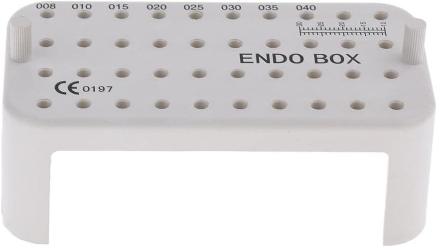Professional Autoclave Dis Box Case for Endo Treatment Organized Storage - Efficient File Reamers Container, Compact Design for Easy Staging - Your Instruments Safely, Blue