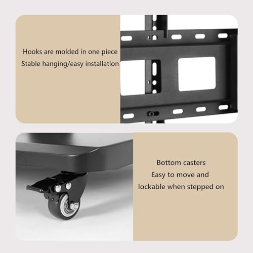 Soporte móvil para TV THEGA, ajustable, 32-65 pulgadas miniatura 3
