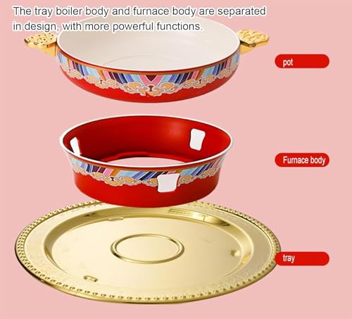 Olla para Hot Pot de Carbón Chino 30 cm miniatura 5