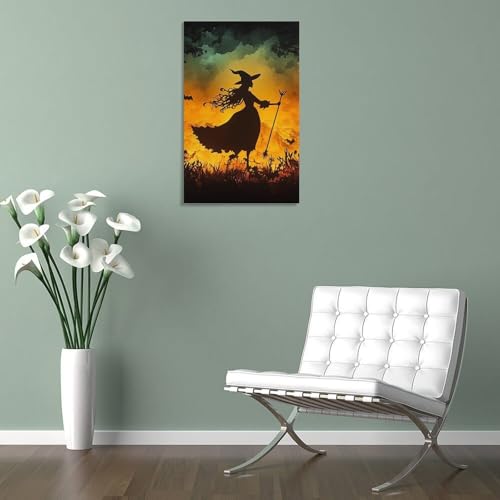 Tableau impression sur toile sorcière de haute qualité - 5