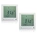 Produktbild 2 Stück Heizzentrale Thermostat Dispaly Digital Raumthermostat LCD Screen Fußbodenheizung programmierbar Thermostat Heating Room