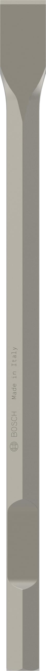 Bosch 1x PRO Hex 28-4C Flat Chisel (for Concrete, Brick, Ø mm, Professional Accessory Demolition Hammer)