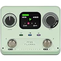 FLAMMA Looper Pedal Drum Machine, pedal de guitarra con