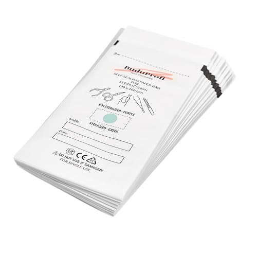 Pochette autoclave de sterilisation pour securiser vos outils de pedicure - 3
