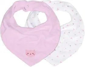 Papi Babador Bandana Para Bebê Mami Bichuus Tamanho Único Contém 02 Un