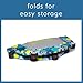 Eezy Peezy 3 in 1 Folding Ball Pit and Bouncer - Ball Pit Tent and Trampoline with Handle - Ages 10 Months to 5 Years