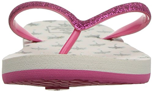 REEF Girl's LITTLE STARGAZER PRINTS Sandal, palm trees, 3-4 Medium US Toddler2