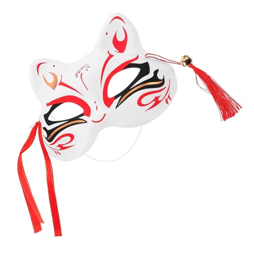 Masque de cosplay renard japonais pour déguisement halloween et bal