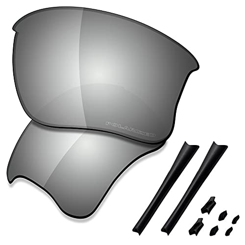 Image of SAUCER Premium Replacement Lenses & Rubber Kits for Oakley Flak Jacket XLJ | Flak Jacket XLJ Low Bridge Fit Sunglasses
