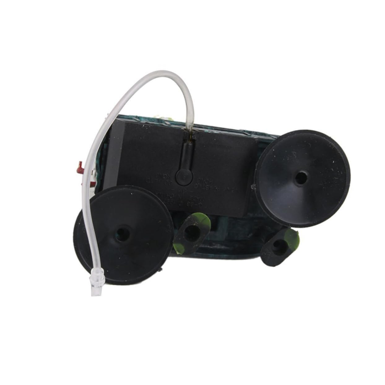 Housoutil 3 Pièces décoration à air pour Aquarium décorations de crâne d'aquarium Squelette sur Roue aménagement paysager d'aquarium décor de Capitaine d'aquarium pneumatique décorer Animaux