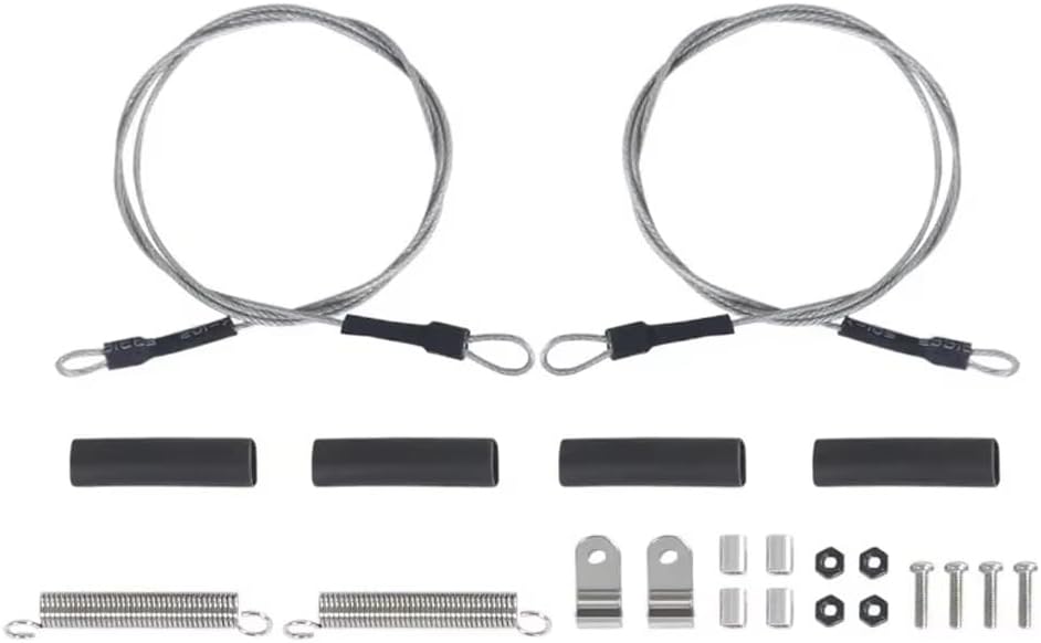 Limb Riser Cable Steel Rope Adjustable for 1/10 RC Car Crawler TRX6 TRX4 Defender Bronco SCX10 Wrangler YK6101 HB ZP1001 104311 MND90