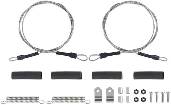 Limb Riser Cable Steel Rope Adjustable for 1/10 RC Car Crawler TRX6 TRX4 Defender Bronco SCX10 Wrangler YK6101 HB ZP1001 104311 MND90