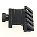 TACFUN Weaver Picatinny Style 45 Degree 4 Slots Offset Angle Rail Mount, Flashlight, Sight, RED Laser