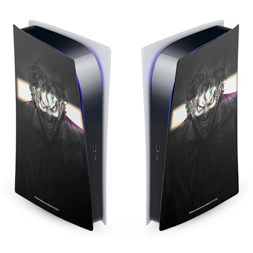 Skin vinyle PS5 Digital pour masquer les rayures et relooker la console DC Comics