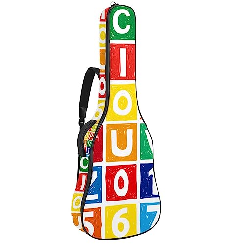 Housse de guitare acoustique 104 à 106 cm avec bandoulière réglable et fleur de rose corail, Multicolore 8., 42.9×16.9×4.7 in, Sacs pour guitare acoustique - Les Beatles, Paul McCartney, John Lennon, RIngo Starr, George Harrison Housse de guitare acoustique 104 à 106 cm avec bandoulière réglable et fleur de rose corail, Multicolore 8., 42.9x16.9x4.7 in, Sacs pour guitare acoustique