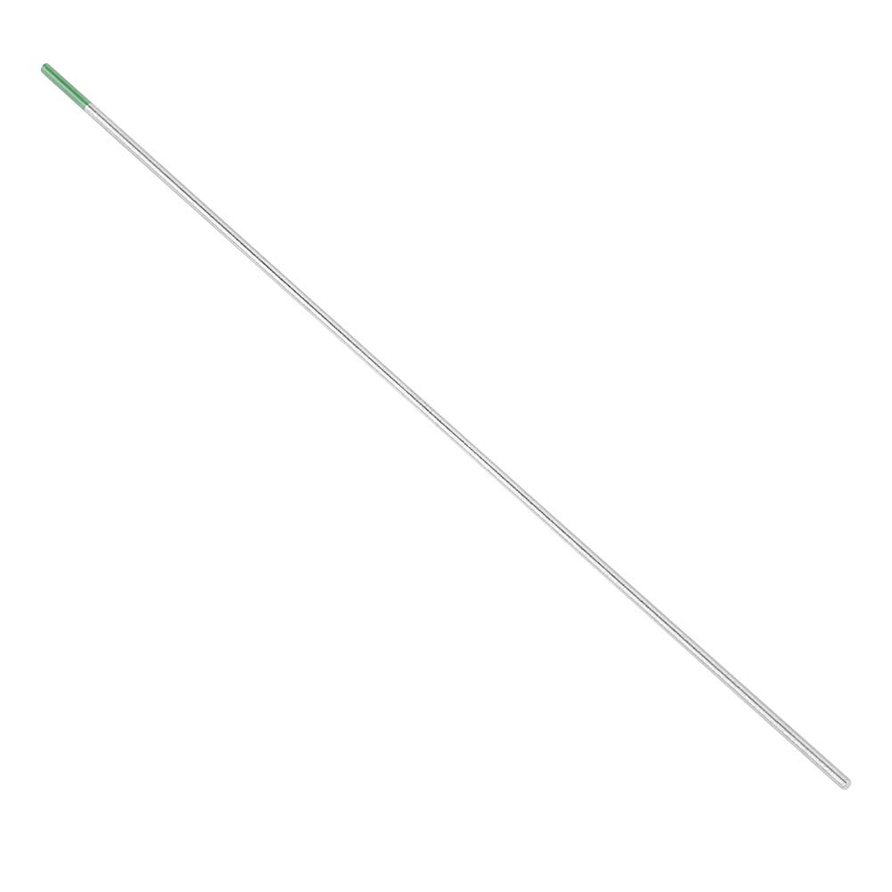 Reine Wolframelektrodenstange Professionelle Grüne Spitze Tig Stick für AC Schweißgerät WP, 10 Stücke(1.6mm*150mm),Wolfram-Elektrode